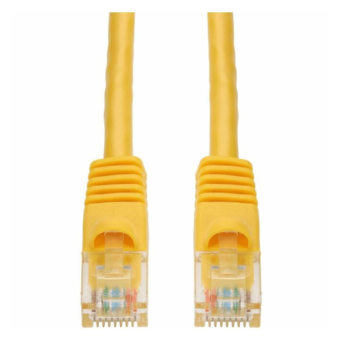 AddOn 15ft RJ-45 (Male) to RJ-45 (Male) Straight Yellow Cat6 UTP PVC Copper Patch Cable