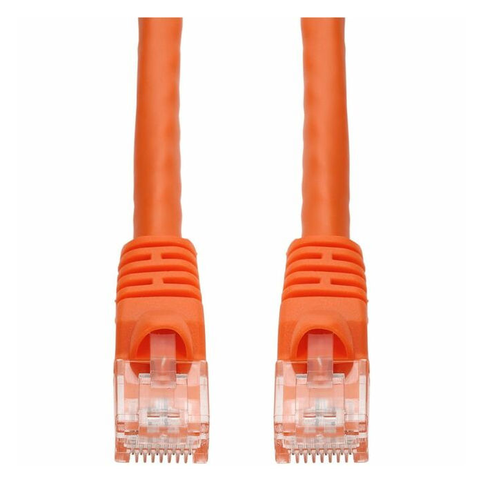 AddOn 15ft RJ-45 (Male) to RJ-45 (Male) Straight Orange Cat6 UTP PVC Copper Patch Cable