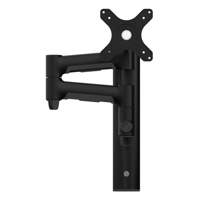 Atdec AWMS-46W35 Wall Mount for Monitor, Flat Panel Display, Curved Screen Display - Black