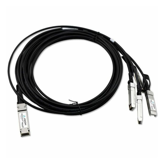 Axiom 100GBASE-CR4 QSFP28 to 4 SFP28 Passive DAC HPE Compatible 5m