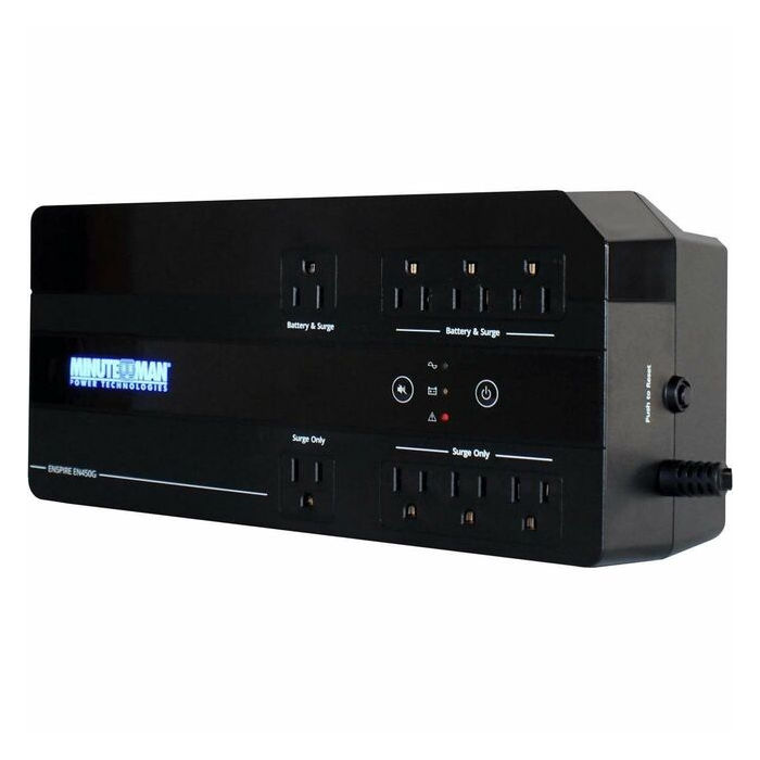 Minuteman Enspire-G EN450G 450VA Compact/Desktop/Floor/Wall Mountable UPS