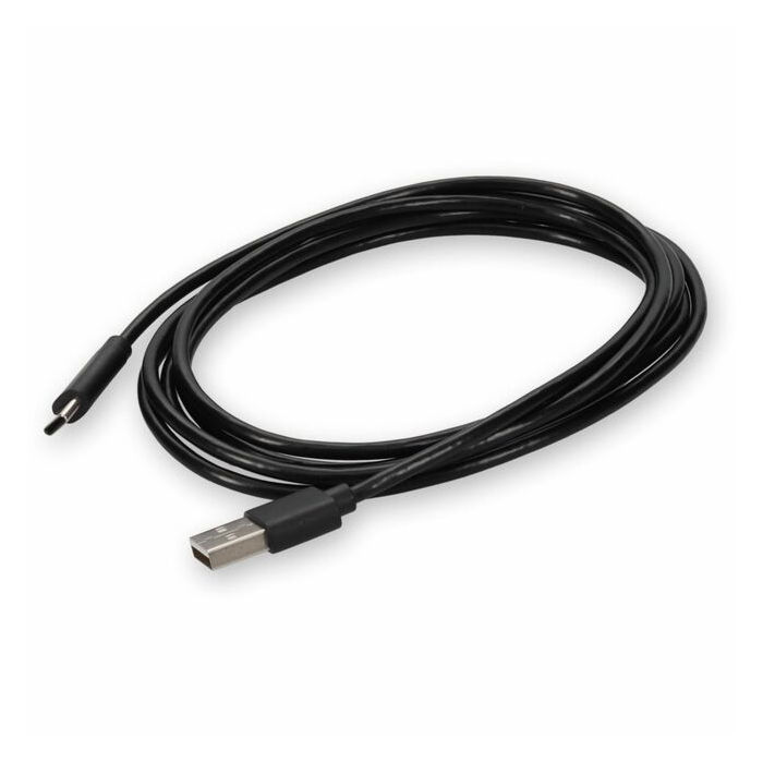 AddOn 50cm USB 2.0 (A) Male to USB 2.0 (C) Male Black Cable