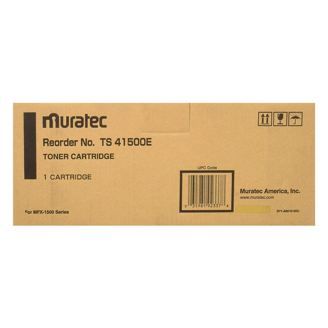 Muratec Black Toner Cartridge
