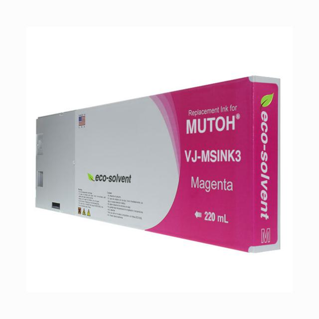 Compatible Magenta Wide Format Inkjet Cartridge for Mutoh VJ-MSINK3A-MA220