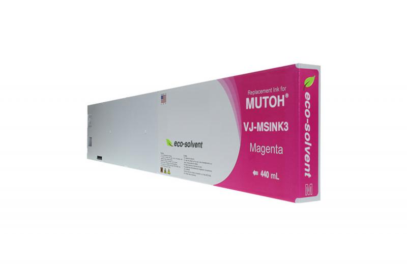 Compatible Magenta Wide Format Inkjet Cartridge for Mutoh VJ-MSINK3-MA440