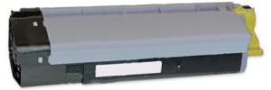 Yellow Toner Cartridge compatible with the Okidata 43324474