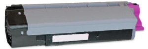 Magenta Toner Cartridge compatible with the Okidata 43324475