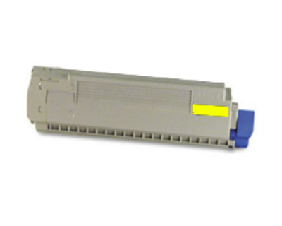 Yellow Toner Cartridge compatible with the Oki 44059213