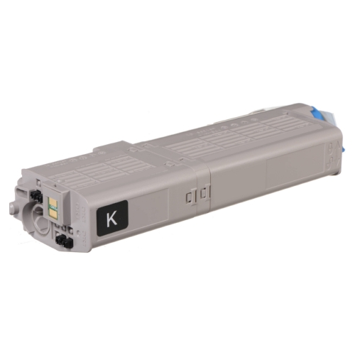 Okidata 46490604 Black Toner Cartridge for C532 & MC573 Printers