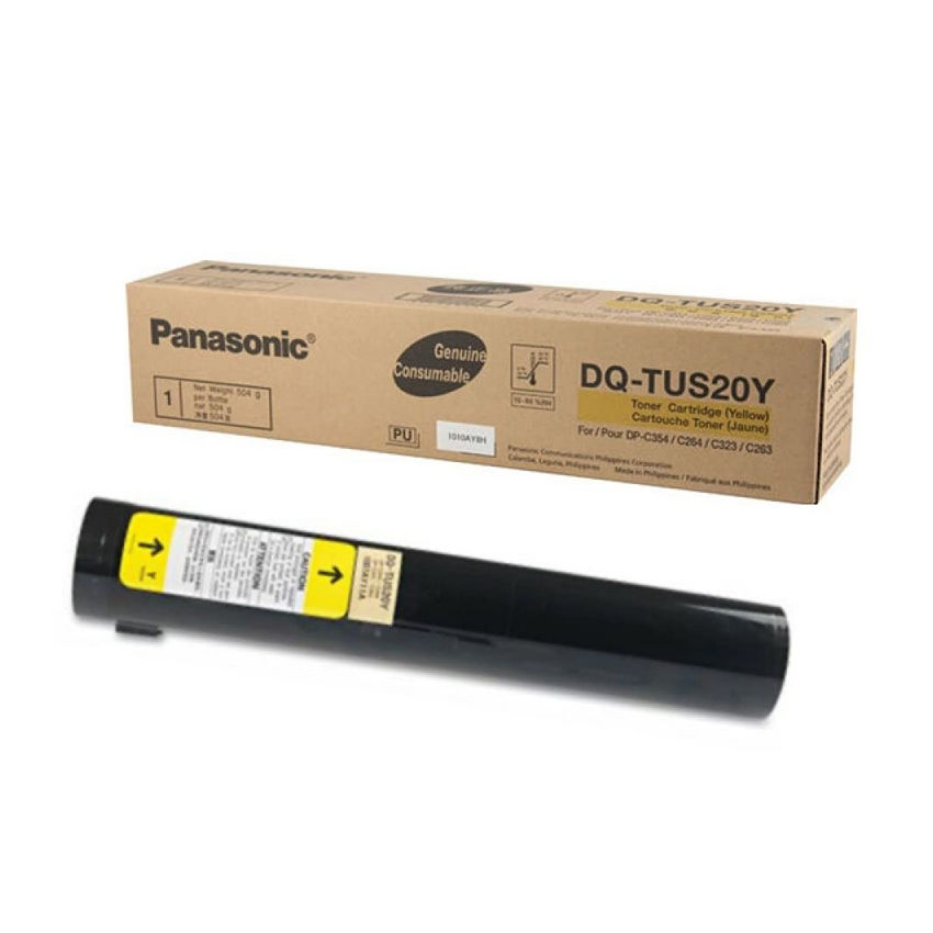OEM Panasonic DQ-TUS20Y (DQTUS20Y) Toner Cartridge, Yellow, 20K Yield