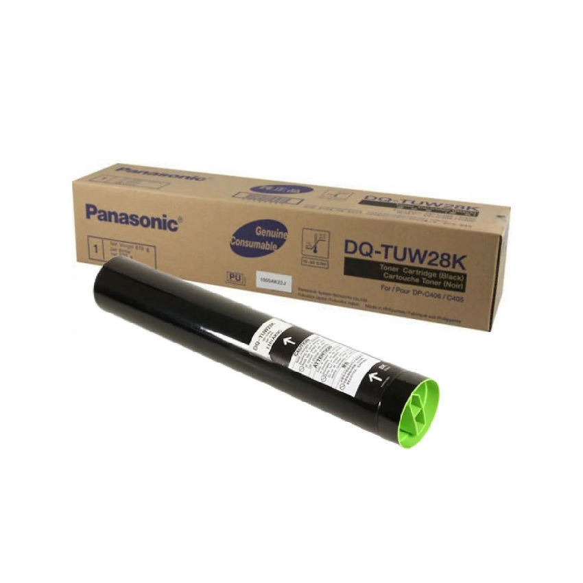 OEM Panasonic DQ-TUW28K (DQTUW28K) Toner Cartridge, Black, 28K Yield