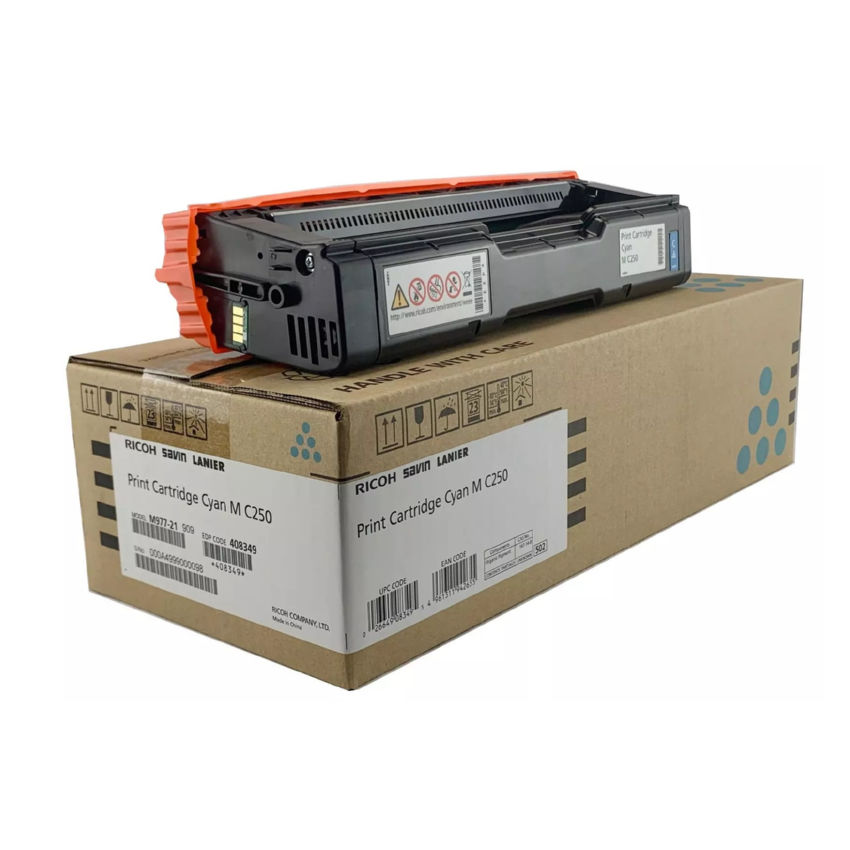Ricoh 408349 AIO Print Cartridge Cyan M C250  1 - Cartridge