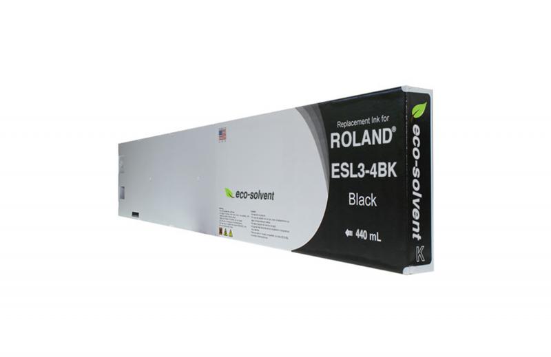 Compatible Black Wide Format Inkjet Cartridge for Roland ESL3-4BK