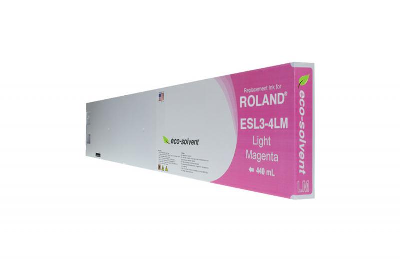 Compatible Light Magenta Wide Format Inkjet Cartridge for Roland ESL3-4LM