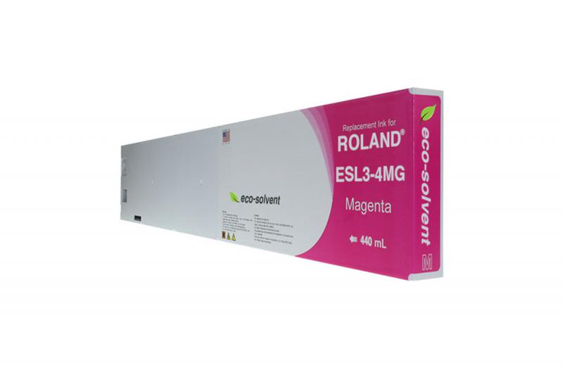 Compatible Magenta Wide Format Inkjet Cartridge for Roland ESL3-4MG