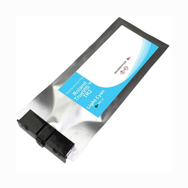 Compatible Light Cyan Wide Format Inkjet Bag for Roland TR2-LC