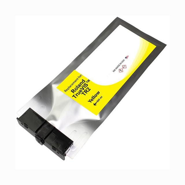 Compatible Yellow Wide Format Inkjet Bag for Roland TR2-YE