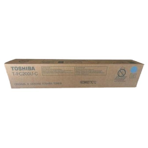 Toshiba TFC200UC Cyan Toner Cartridge (33,600 Yield)