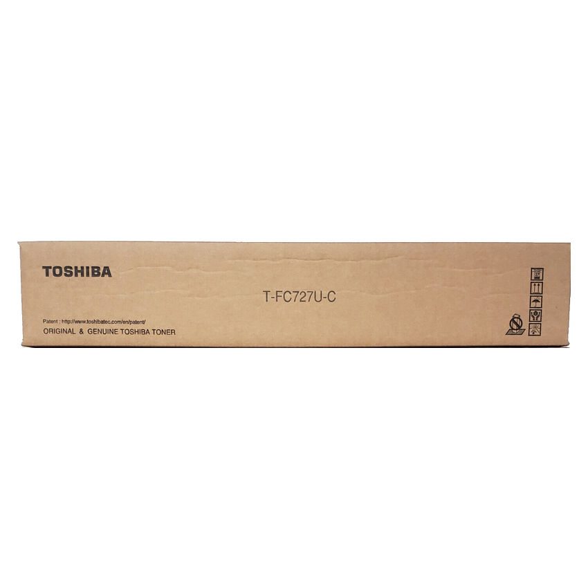 Toshiba OEM T-FC727U-C Cyan Toner Cartridge