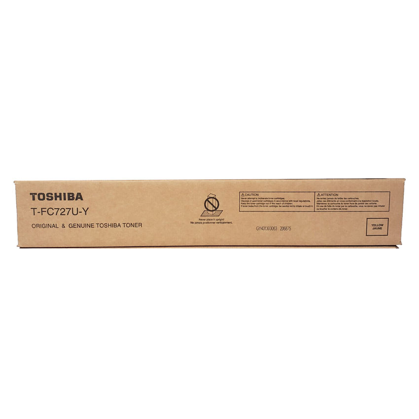 Toshiba OEM T-FC727U-Y Yellow Toner Cartridge