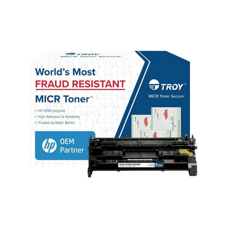 Troy MICR Standard Yield Laser Toner Cartridge - Alternative for HP W1480A - Black - 1 Pack