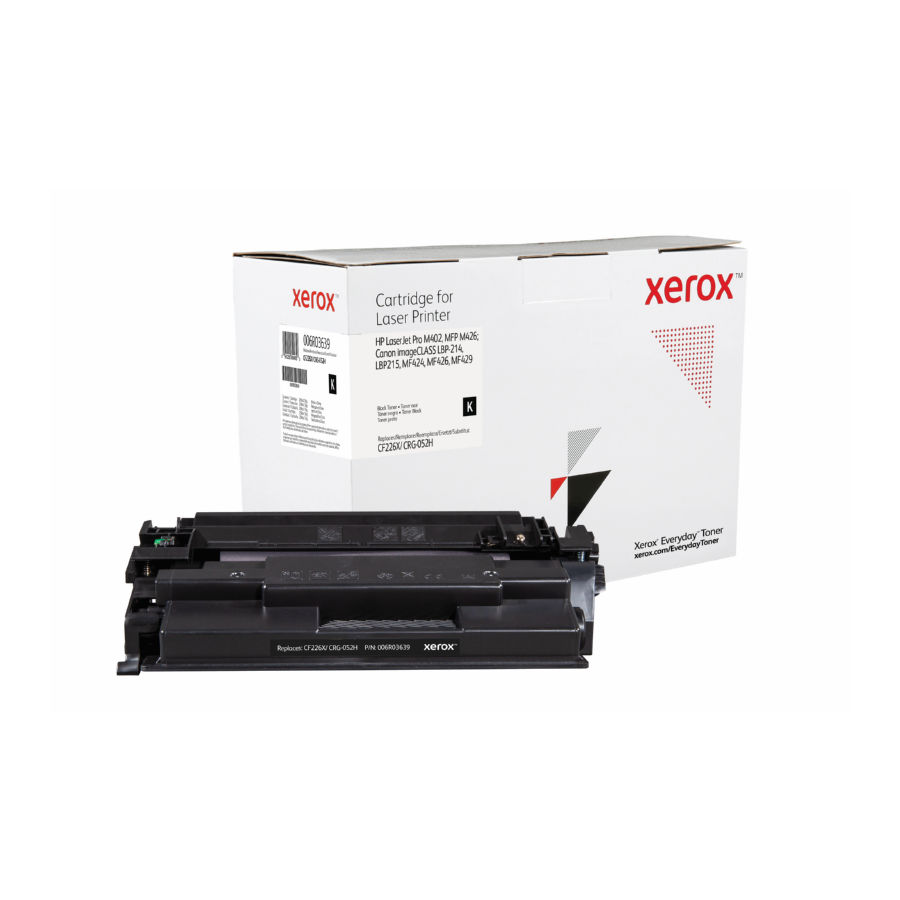 Xerox Compatible EveryDay alternative for HP CF226X (HP 26X) Black Toner Cartridge
