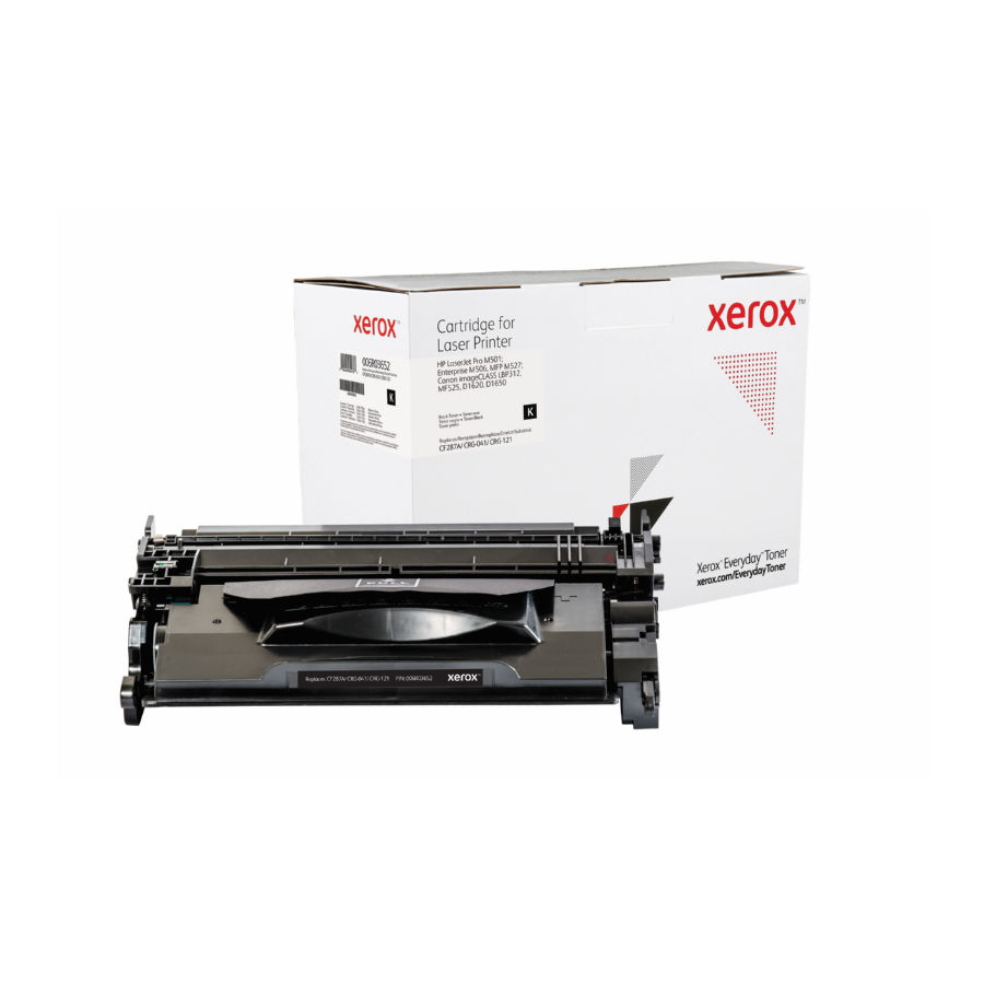Xerox Compatible EveryDay alternative for HP CF287A (HP 87A) Black Toner Cartridge