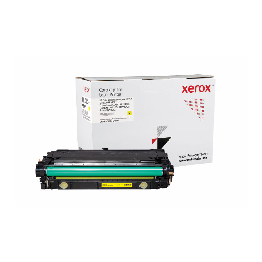 Xerox Compatible EveryDay alternative for Canon 0455C001 , 040H  Yellow high capacity Laser Toner Cartridge
