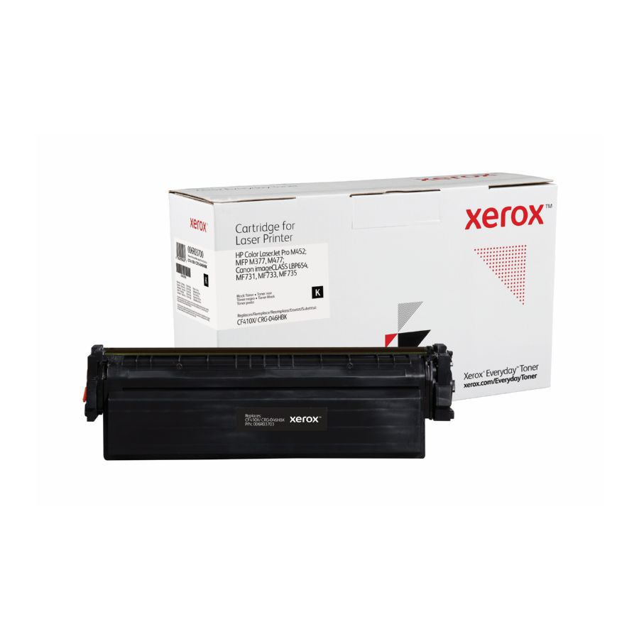 Xerox Compatible EveryDay alternative for HP CF410X (HP 410X) Black High Yield Toner Cartridge