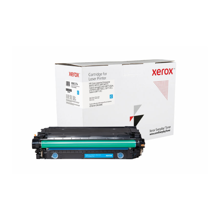 Xerox Compatible EveryDay alternative for HP CF361A (HP508A) Cyan Toner Cartridge
