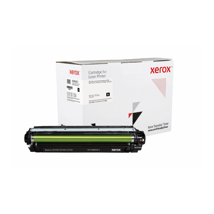 Premium Brand Xerox Compatible EveryDay alternative for HP CE340A (HP 651A) (651A) Black Toner Cartridge