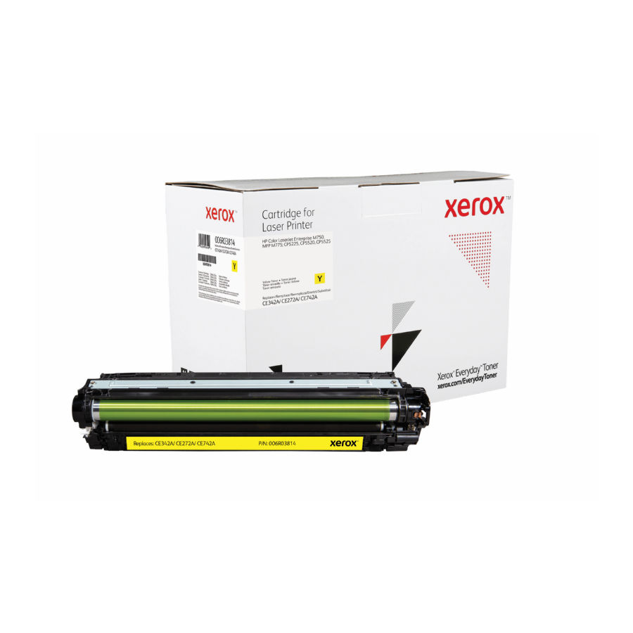 Premium Brand Xerox Compatible EveryDay alternative for HP CE342A (HP 651A) (651A) Yellow Toner Cartridge