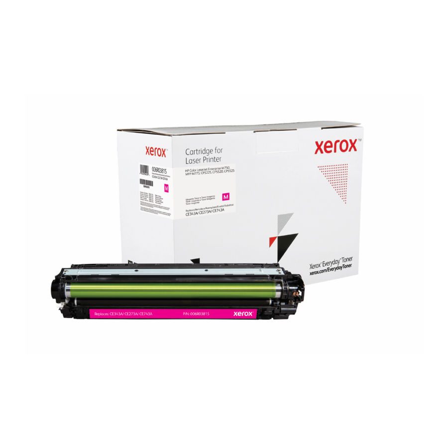 Premium Brand Xerox Compatible EveryDay alternative for HP CE343A (HP 651A) (651A) Magenta Toner Cartridge