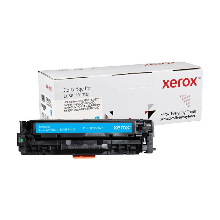 Xerox Compatible EveryDay alternative for HP  CC531A (HP 304A) Cyan Toner Cartridge
