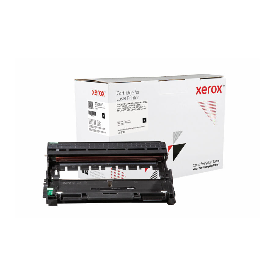 Xerox Compatible EveryDay alternative for Brother DR630 Black Drum Cartridge